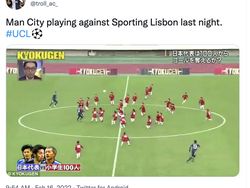 Meme Lucu Manchester City Gunduli Sporting Lisbon