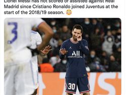 Madrid Keok Lawan PSG, Malah Messi yang Disindir Netizen