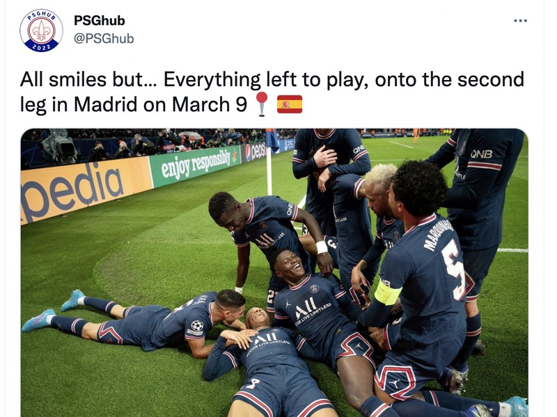 Meme PSG Madrid
