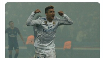 Adapun netizen ini menilai Madrid tidak lagi sama hebat sejak Ronaldo pergi. Foto: Twitter