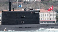 Lebih dari 30 kapal dari armada Laut Hitam Rusia memulai latihan di dekat semenanjung Krimea.  