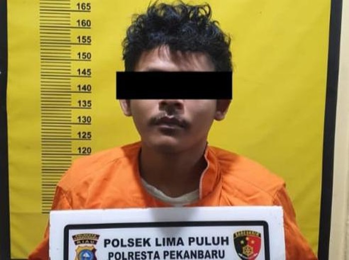 Pelaku pemerasan terhadap seorang pria di Pekanbaru