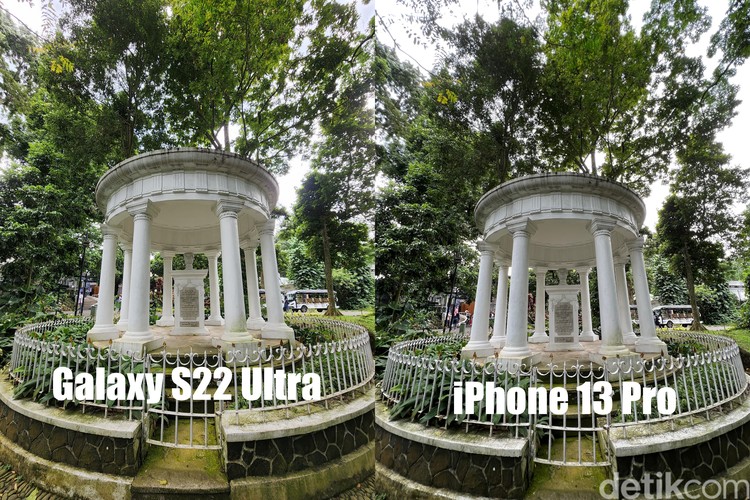 Test Kamera S22 Ultra vs iPhone Test Kamera S22 Ultra vs iPhone