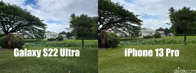 Test Kamera S22 Ultra vs iPhone Test Kamera S22 Ultra vs iPhone