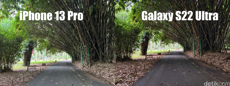 Test Kamera S22 Ultra vs iPhone