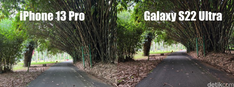 Test Kamera S22 Ultra vs iPhone Test Kamera S22 Ultra vs iPhone