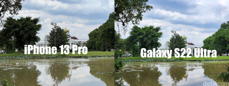 Test Kamera S22 Ultra vs iPhone