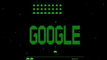 Nah judul klasik lainnya yaitu Space Invaders. Pemain bertugas menjadi seorang awak, yang mengendalikan sebuah pesawat melawan para alien. Foto: (Google).