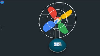 Jika ingin yang lebih sederhana, kalian bisa mencoba Google Fan. Di sini tidak ada misi khusus. Karena hanya perlu memainkan sebuah kipas. Foto: (Google).