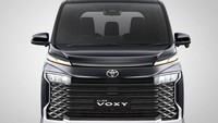 Dari depan, desain All New Voxy terlihat lebih edgy yang terpancar dari New Resilient Front Bumper & Intriguing Grille Design, sebuah desain bumper dan grille yang unik dan dikelilingi oleh bingkai chrome dan New Bold Headlamp Design yang berbaur secara seamless dengan bagian atas grille. Foto: Toyota Astra Motor