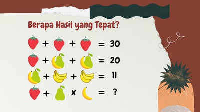 Buktikan Otak Kamu Encer Lewat Tebak-tebakan Ini, Yakin Bisa Jawab Semua?