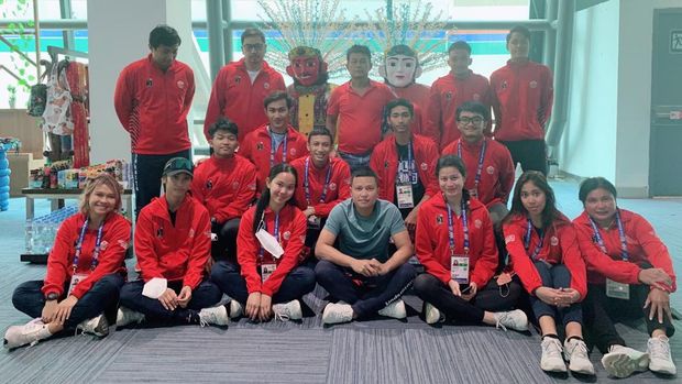 Atlet sepatu roda DKI Jakarta dapat emas di PON XX Papua