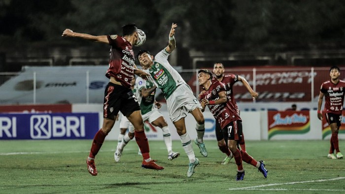 Bali United vs PSS Sleman tuntas dengan skor 1-0 untuk kemenangan Bali United, Rabu (16/2/2022).