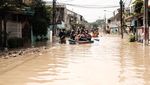 Penampakan Terkini Banjir di Pondok Gede Permai Bekasi