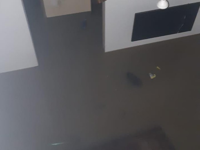 Banjir di salah satu rumah warga