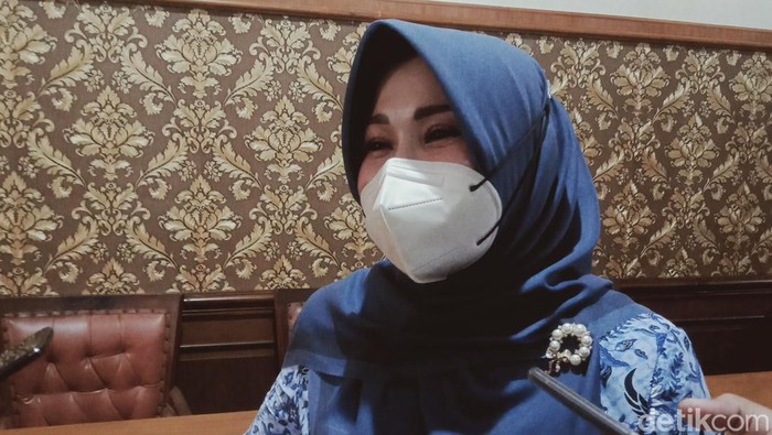 Bupati Klaten Sri Mulyani, Kamis (17/2/2022).