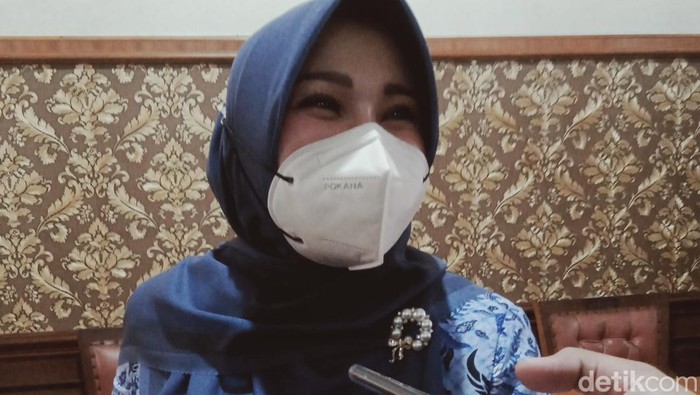Bupati Klaten Sri Mulyani, Kamis (17/2/2022).