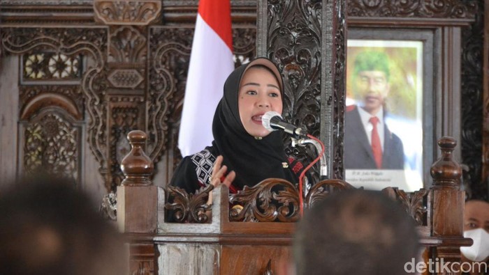 Bupati Purbalingga Dyah Hayuning Pratiwi.