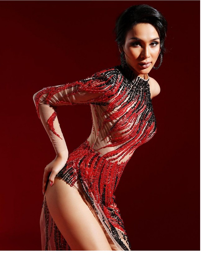 Cadie Huyn Anh dalam profilnya di situs Miss Universe Vietnam disebut memiliki tinggi badan 173 cm. Dia memiliki ukuran tubuh ideal dengan lingkar dada 83 cm dan lingkar pinggang 60 cm serta lingkar pinggul 90 cm. Foto: Dok. Instagram @ cadie_huynhanh