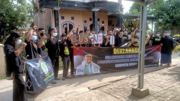 Deklarasi dukung Muhaimin Iskandar jadi capres 2024.