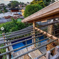 Panorama area sekitar jika dilihat dari atas rumah. (Foto: Instagram/Terra e Tuma Arq)