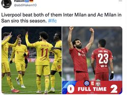 Liverpool Libas Inter Milan dan AC Milan Bikin Netizen Terpana