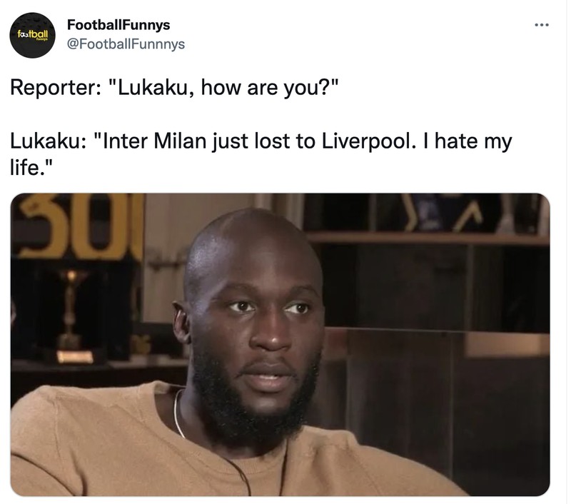 Meme Inter Milan Liverpool