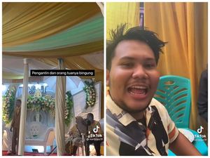 Konyol! Gerombolan Pemuda Ini Numpang Makan di Kondangan Orang Tak Dikenal