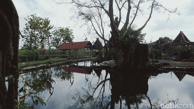 Obyek Wisata Umbul Manten di Desa Sidowayah, Kecamatan Polanharjo Klaten, Kamis (17/2/2022).