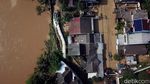 Penampakan dari Udara Ratusan Rumah Dikepung Banjir di Bekasi