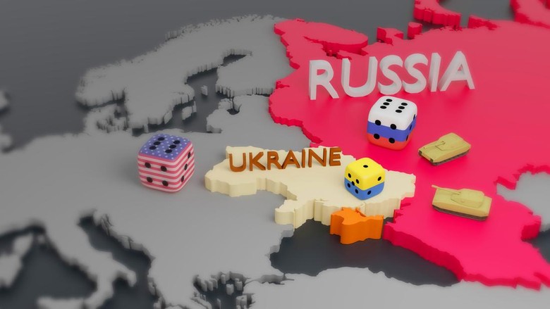 Peta Ukraina Rusia Rusia dan Ukraina