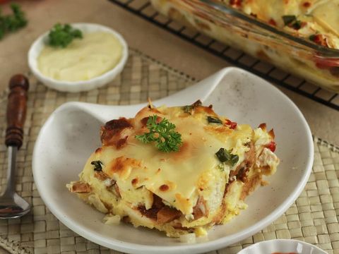 Resep Roti Telur Keju Panggang