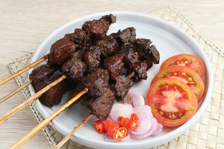 Sate kambing Tegal di Depok