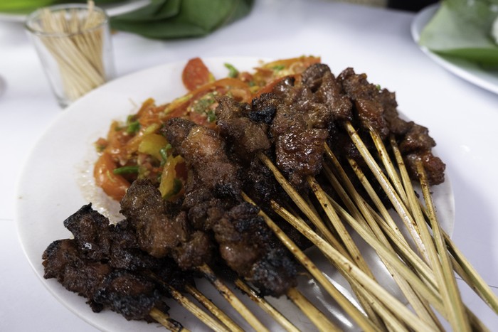 Sate kambing Tegal di Depok