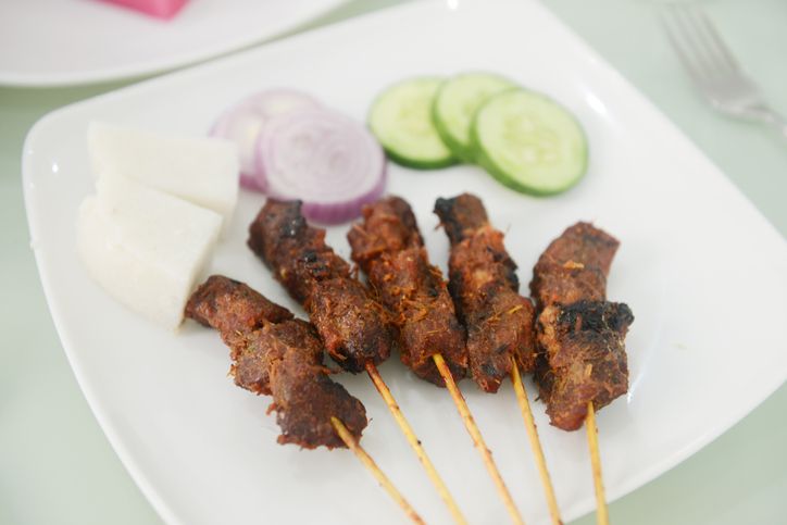 Sate kambing Tegal di Depok
