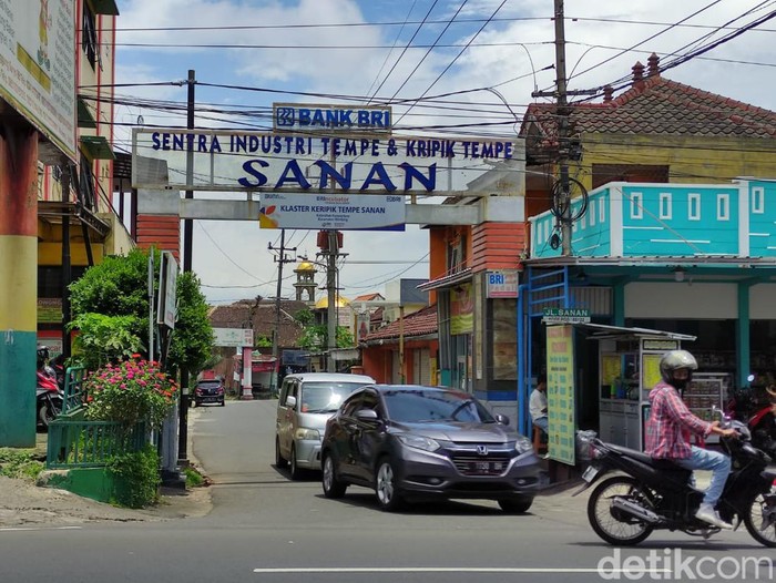 Sentra produksi tempe Sanan Malang