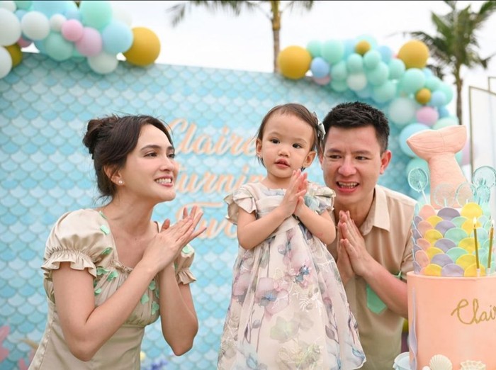 Shandy Aulia di ultah ke-2 anak