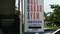 Bukan National Basketball Association, singkatan NBA pada warung ini artinya adalah Nasi Bakar Ayam. Foto: Instagram/Facebook