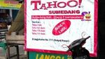 10 Spanduk dengan Singkatan Menu Makanan Ini Bikin Ngakak