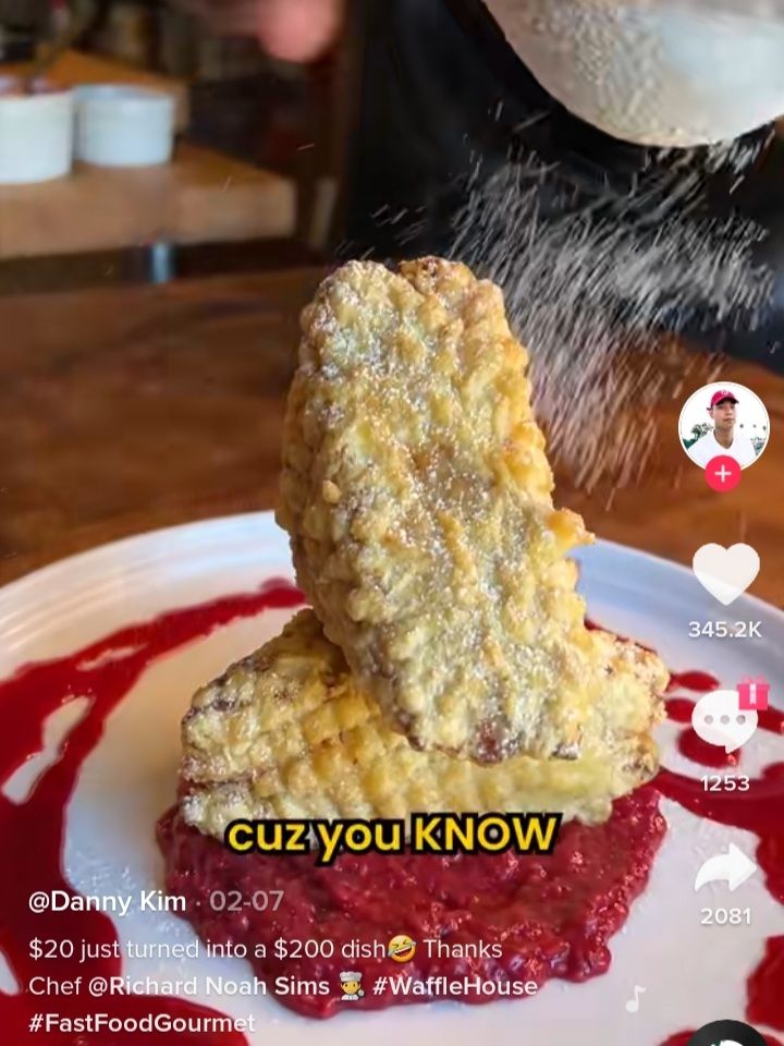 Waffle 'Sultan' Pakai Truffle dan Kaviar