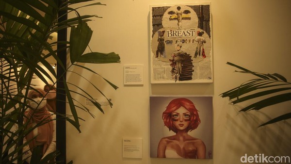 Karya-karya yang ada di pameran ini akan dijual yang hasilnya akan didonasikan untuk para penyintas kanker payudara. Terdapat 20 seniman yang terlibat namun tidak semua berlatar belakang seniman, ada pula survivor kanker yang memamerkan karyanya.
