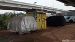 Lahan di Kolong Tol Becakayu Jadi Tempat Parkir Liar
