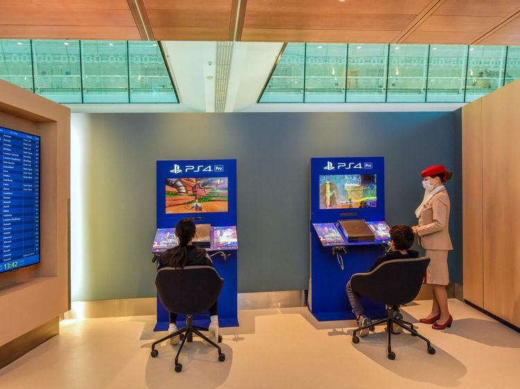 Nyaman Banget, Lounge Khusus Penumpang Anak-anak Tanpa Pendamping di Dubai