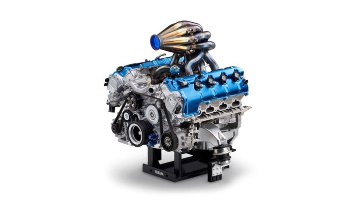 Mesin V8 Bertenaga Hidrogen Yamaha
