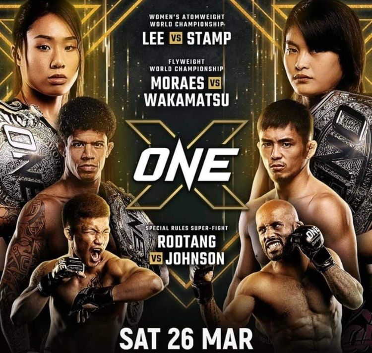 ONE Championship: ONE X dihelat 26 Maret 2022 untuk peringati 10 tahun olahraga tersebut.
