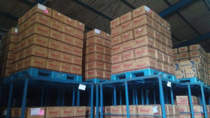 Penampakan tumpukan minyak goreng yang ditimbun di Sumatera Utara (Dok. Istimewa)