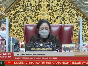 39 Anggota DPR Hadir Fisik Paripurna Pengesahan Anggota KPU-Bawaslu Baru