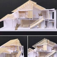 Ingin membuat rumah yang serupa? Inilah contekan maket desainnya. (Foto: Instagram/@happynest.vn)