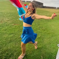 Suatu hari aku memimpikannya, aku mengusahakannya dan ini adalah impian yang terwujud. Aku akhirnya bisa memberi tahu kalian rahasia besarku. Aku adalah model dengan Down syndrome pertama Victorias Secret, ungkapnya di Instagram. Foto: Instagram @sofiajirau