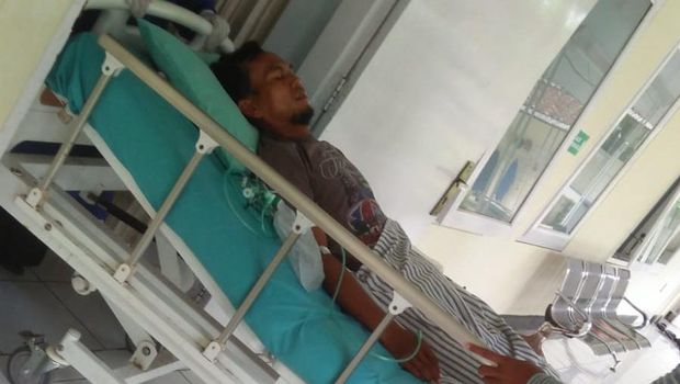 suami saat dibawa ke RS Djatiroto